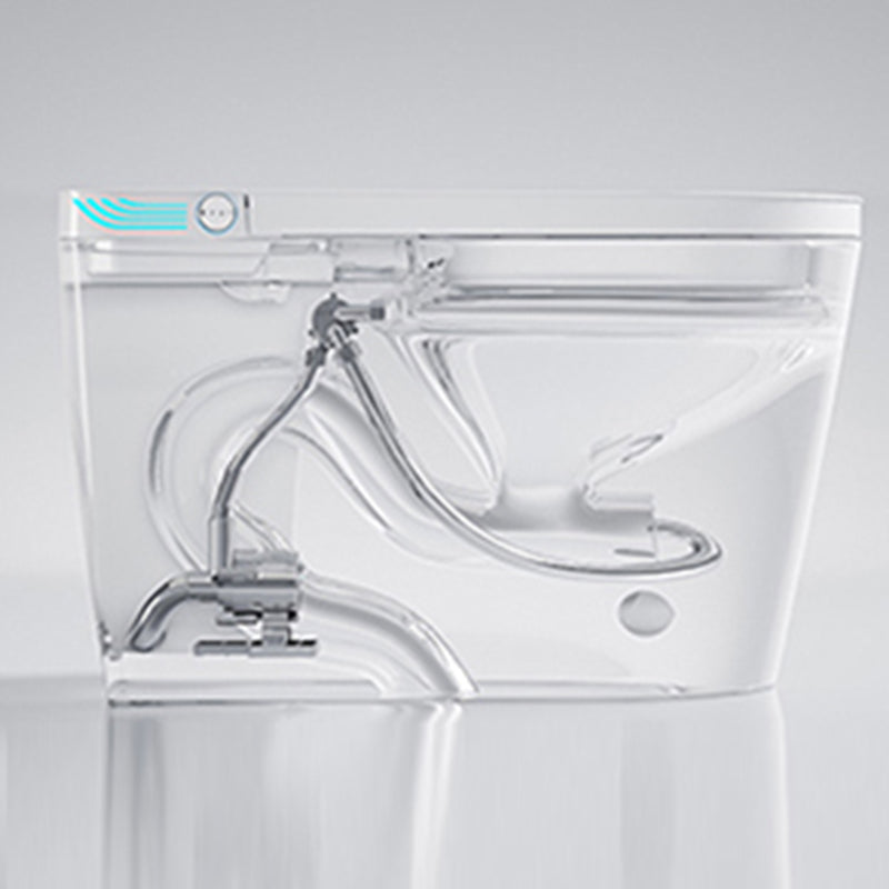 Contemporary Toilet Bowl One Piece Toilet Floor Mounted Toilet