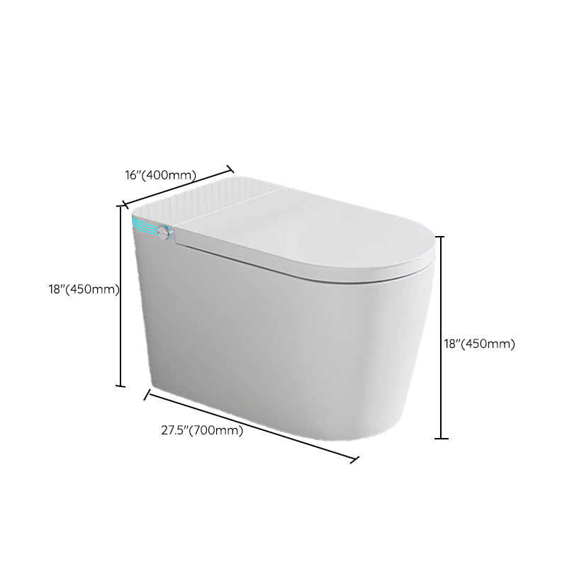 Contemporary Toilet Bowl One Piece Toilet Floor Mounted Toilet