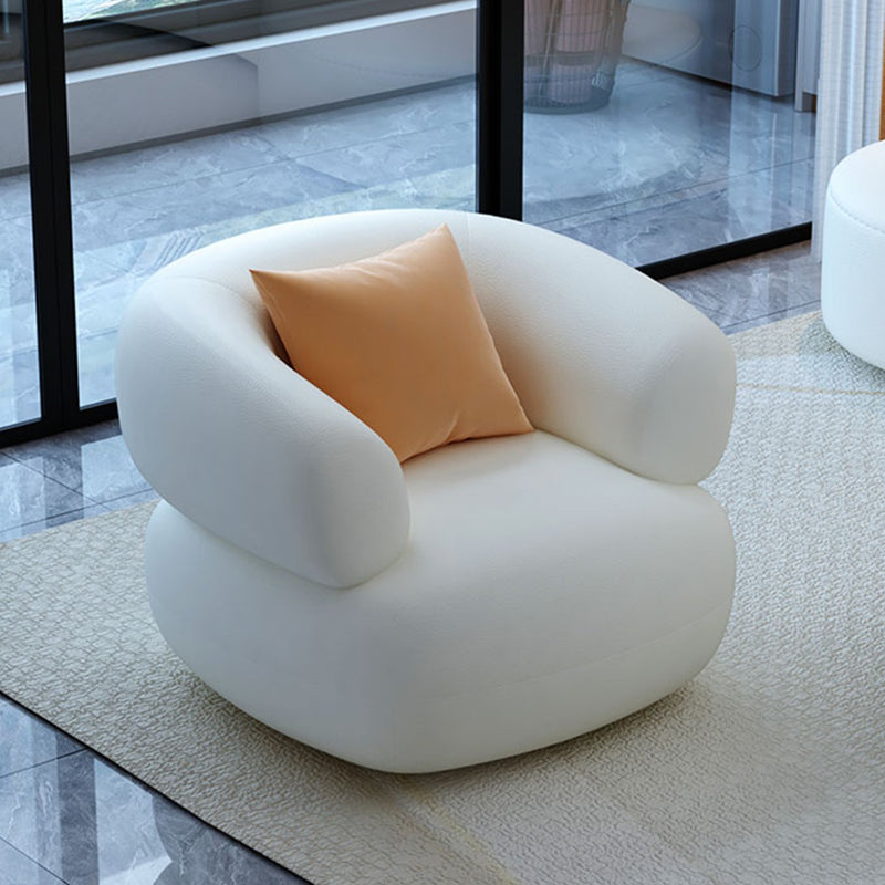 White Sectionals Stain-Resistant Sectional Sofa for Living Room