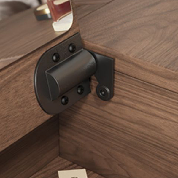 Traditional Bedroom Makeup Vanity Desk Solid Wood Vanity Dressing Table