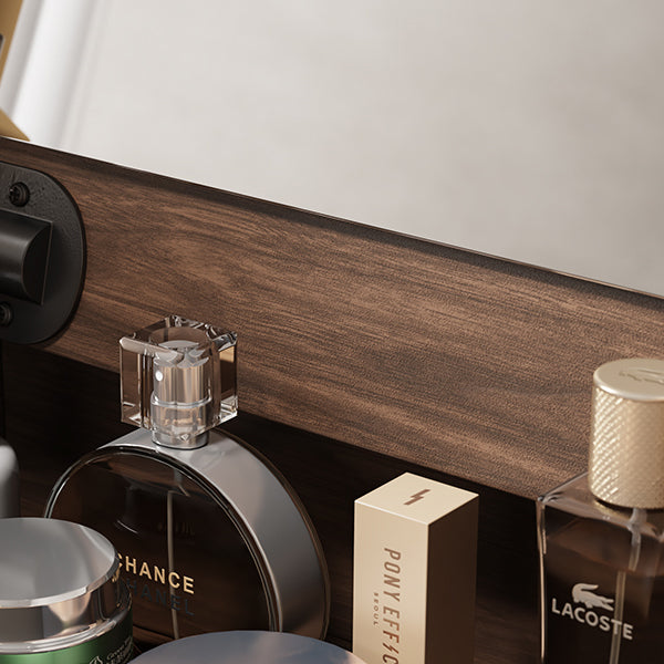 Traditional Bedroom Makeup Vanity Desk Solid Wood Vanity Dressing Table