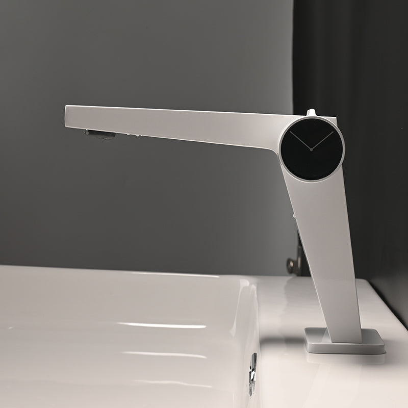 Contemporary Vessel Sink Faucet Knob Handle Bathroom Vessel Faucet