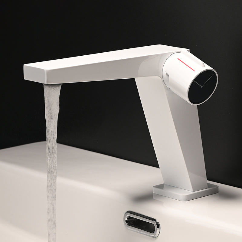 Contemporary Vessel Sink Faucet Knob Handle Bathroom Vessel Faucet