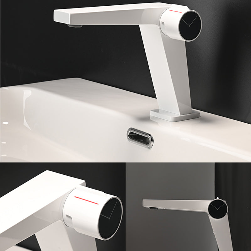 Contemporary Vessel Sink Faucet Knob Handle Bathroom Vessel Faucet