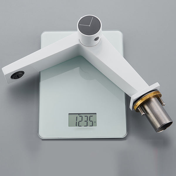 Contemporary Vessel Sink Faucet Knob Handle Bathroom Vessel Faucet
