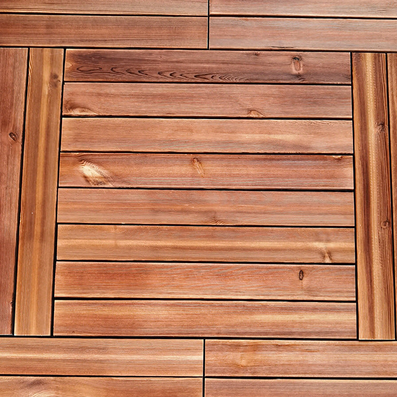 Flooring Tiles Click-Locking Scratch Resistant Distressed Wood Flooring