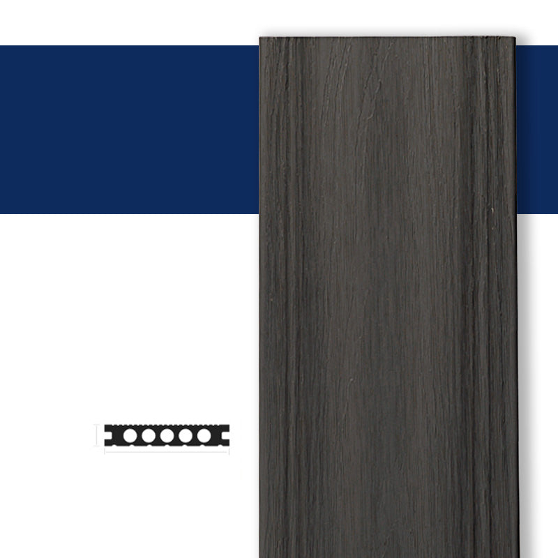 Contemporary Hardwood Deck Tiles Wire brushed Nail Tile Flooring