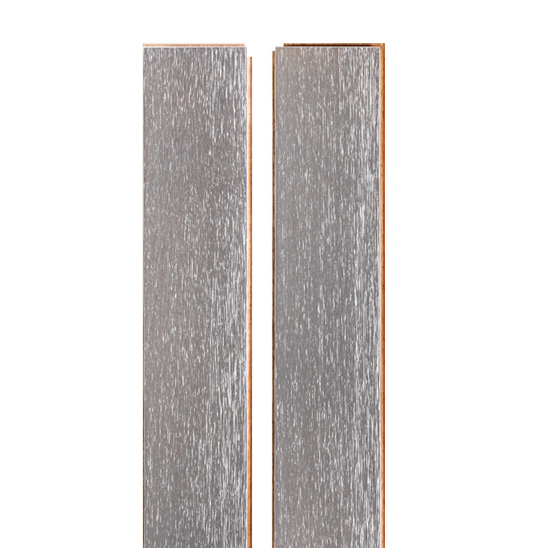 Contemporary Hardwood Deck Tiles Solid Wood Smooth Side Trim Piece