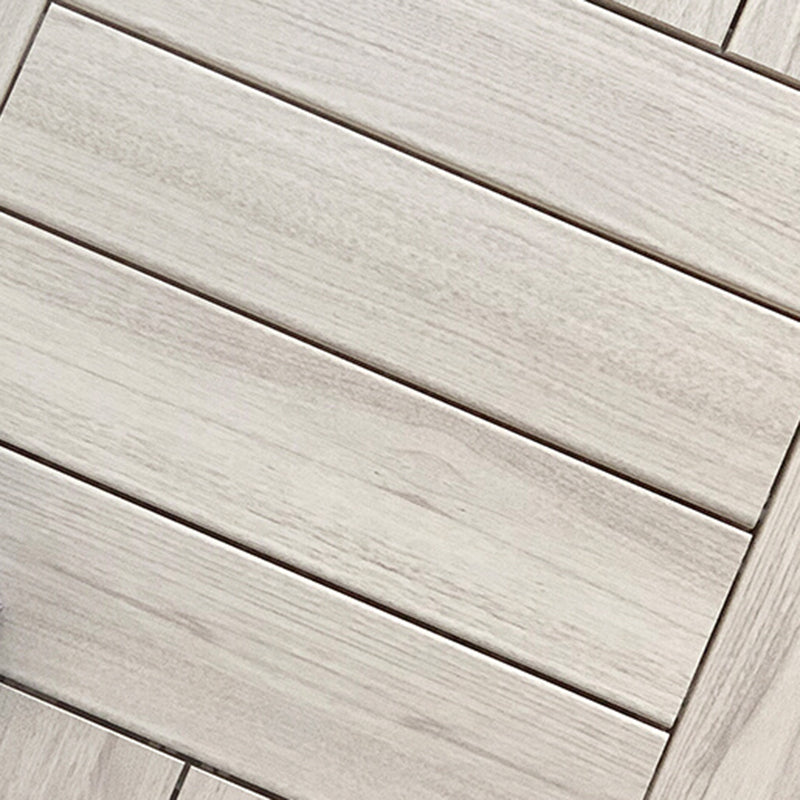 Floor Patio Square Stripe Composite Water-resistant Deck Plank