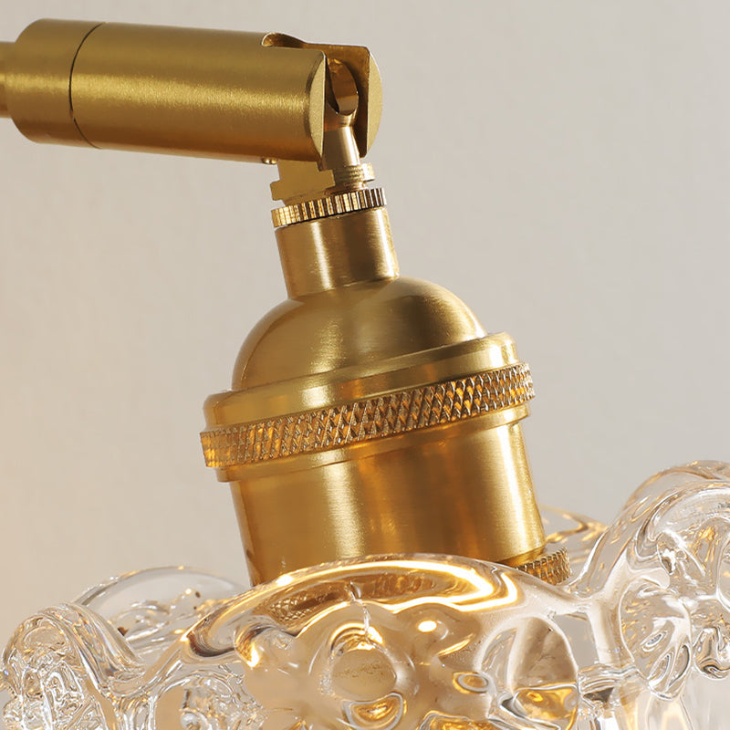 Modern Wood Curving Wall Sconce Geometric Shape Wall Light for Living Room