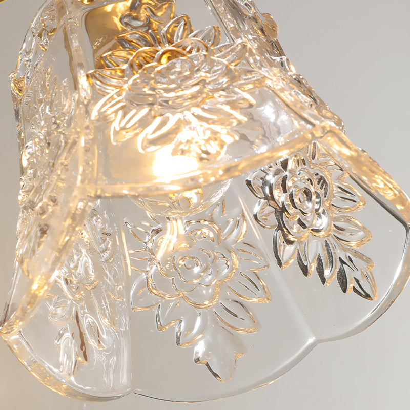 Modern Wood Curving Wall Sconce Geometric Shape Wall Light for Living Room