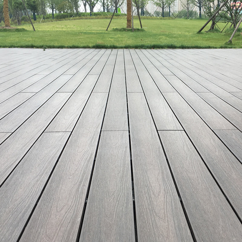 Outdoor Floor Patio Composite Water-resistant Interlocking Deck Plank
