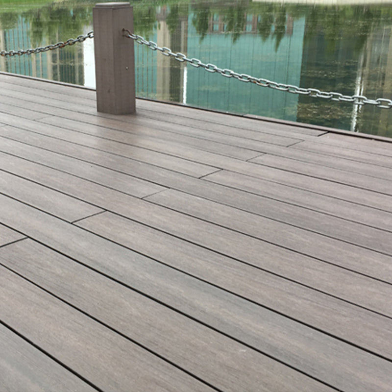 Outdoor Floor Patio Composite Water-resistant Interlocking Deck Plank