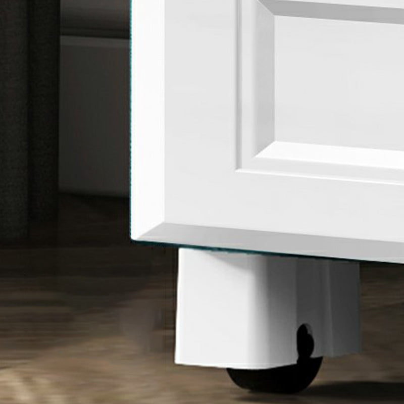 Contemporary Style Wardrobe Armoire Plastic Wardrobe Closet with Drawer and Door