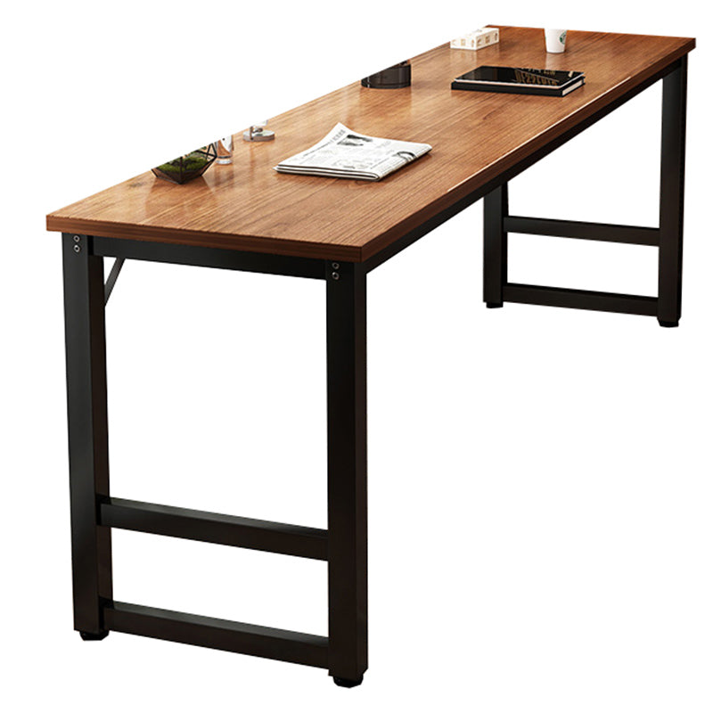 Manufactured Wood Bar Table Modern Metal Frame Pub Table for Small Places
