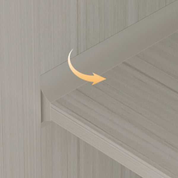 Modern Aluminum Multifunctional Wardrobe Freestanding Wardrobe with Self Close Drawers