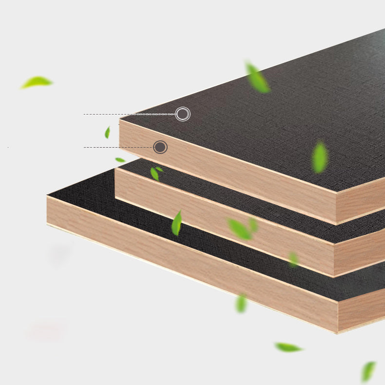 Freestanding Tempered Glass Wardrobe Modern Wardrobe with Garment Rod