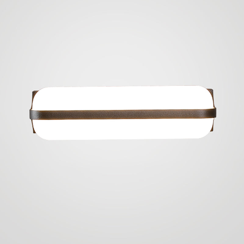 LED Modern Wall Sconce Aluminum & Acrylic Cylinder Wall Lighting Fixture
