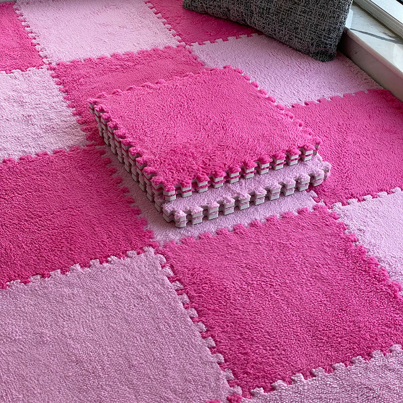 Modern Carpet Tiles Level Loop Interlocking Square Bedroom Carpet Tiles