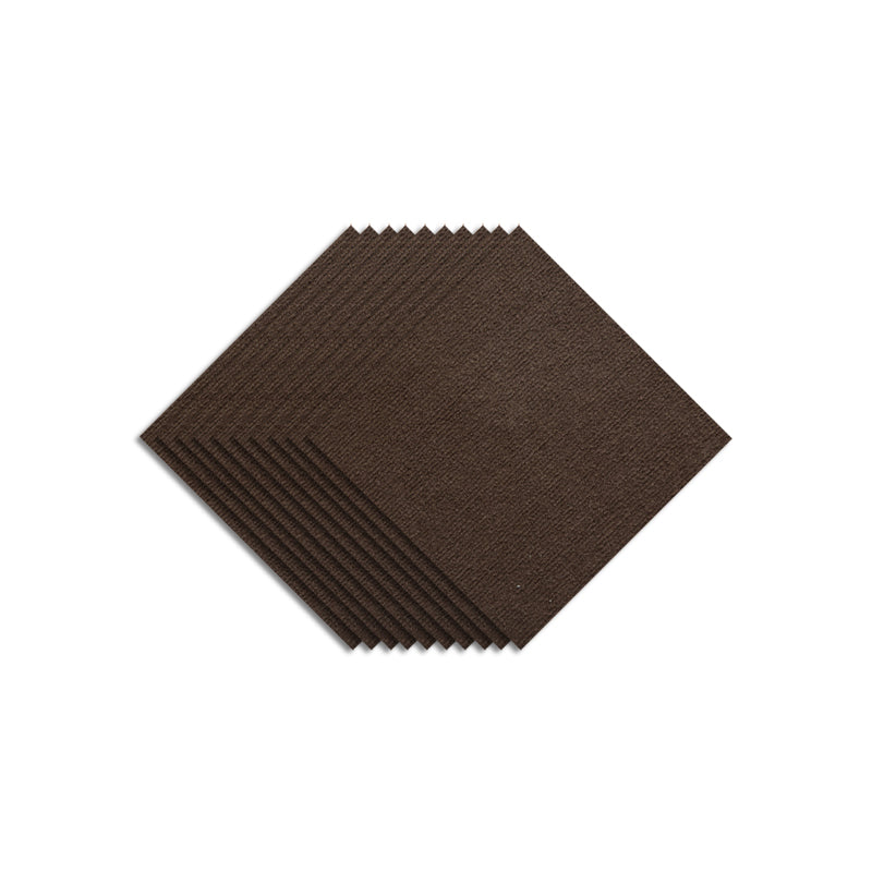 Modern Carpet Tiles Square Color Block Stain Resistant Carpet Tiles