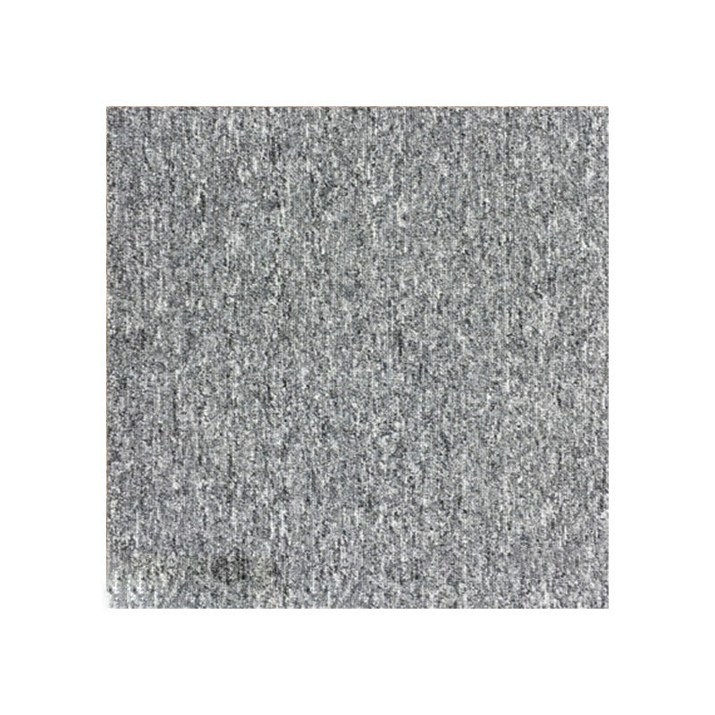 Carpet Tile Fade Resistant Non-Skid Solid Color Loose Lay Carpet Tile Living Room