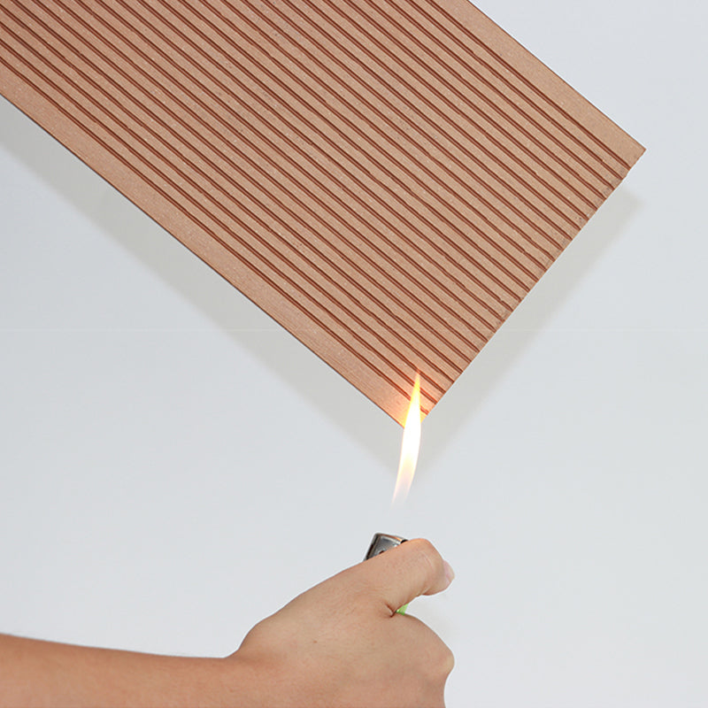 Tradition Water Resistant Floor Tile Smooth Click Lock Engineered Wood for Patio Garden