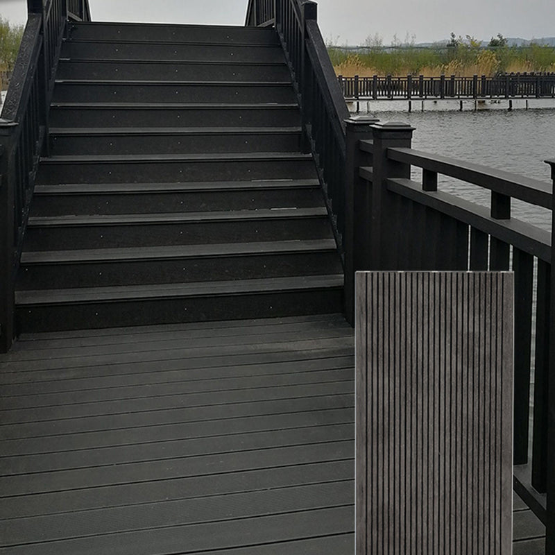 Tradition Water Resistant Floor Tile Smooth Click Lock Engineered Wood for Patio Garden