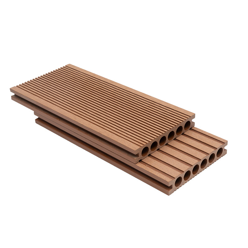 Contemporary Floor Tile Smooth Nail Engineered Wood for Patio Garden