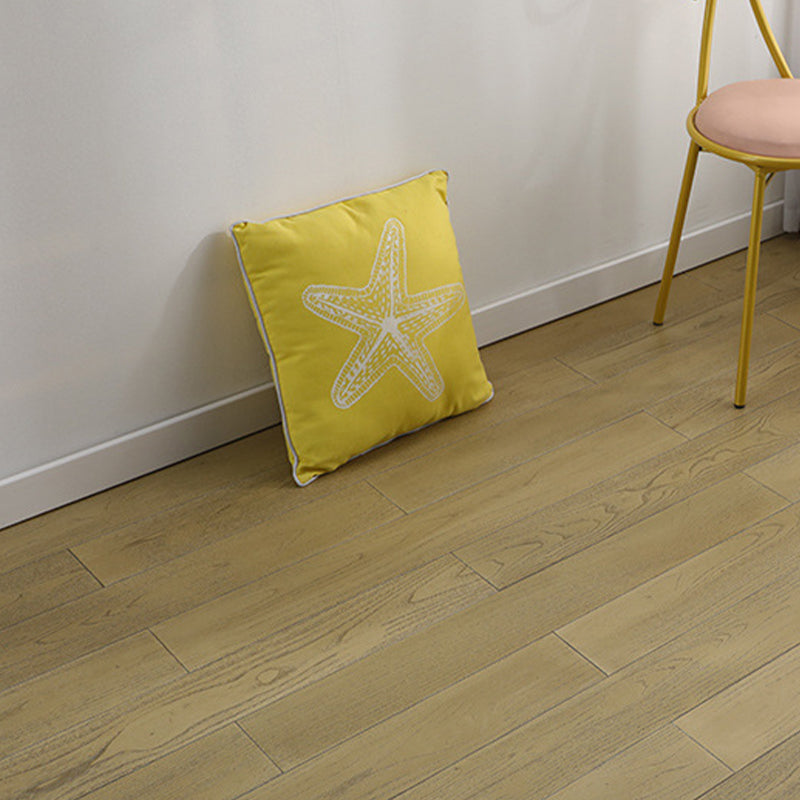 Contemporary Wood Tile Smooth Rectangle Teak Wood for Living Room