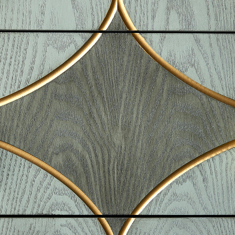 Classic Glam Combo Dresser Wood Horizontal Storage Chest Dresser for Bedroom