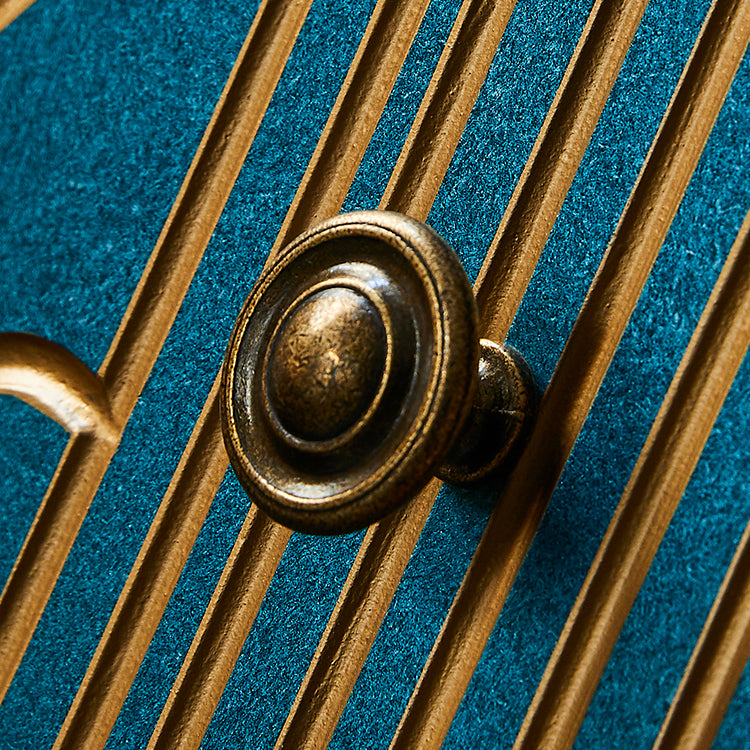 Classic Glam Storage Chest Solid Wood Dresser , 15.21 Inch Width