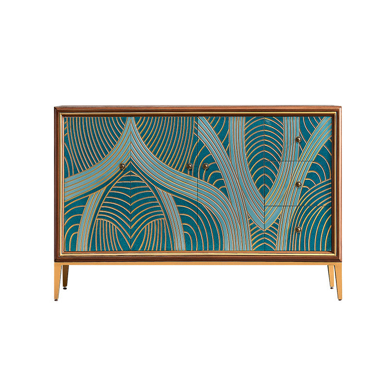 Classic Glam Storage Chest Solid Wood Dresser , 15.21 Inch Width