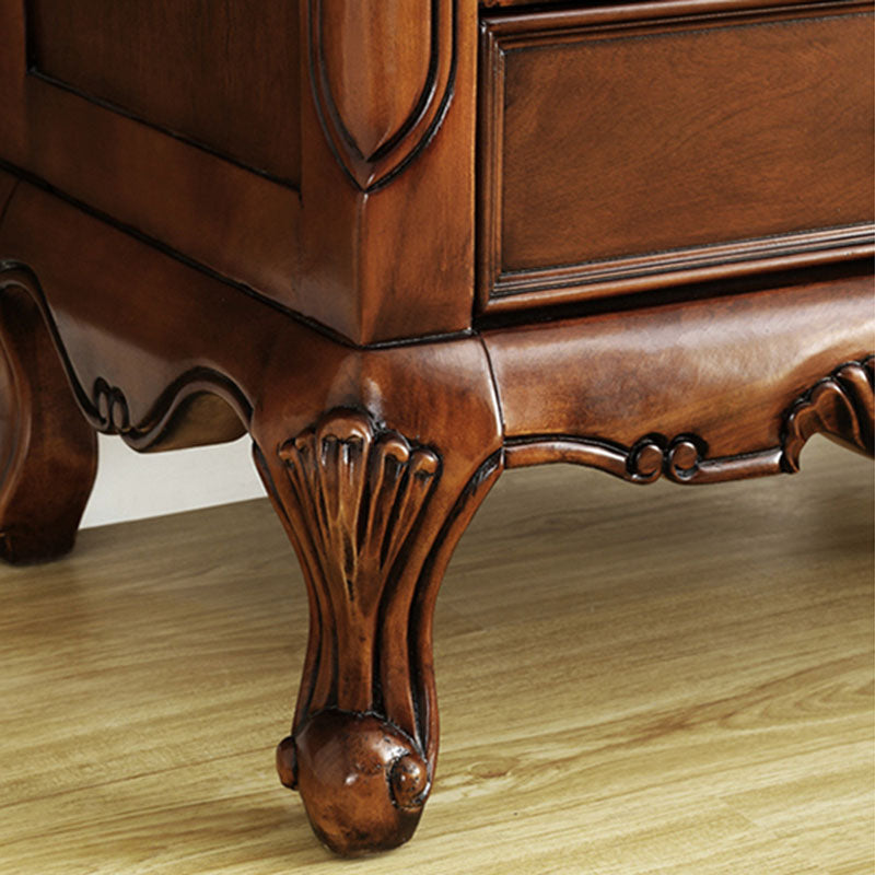 Modern Style Closed Back Bookshelf Standard Wood Bookcase with Shelves