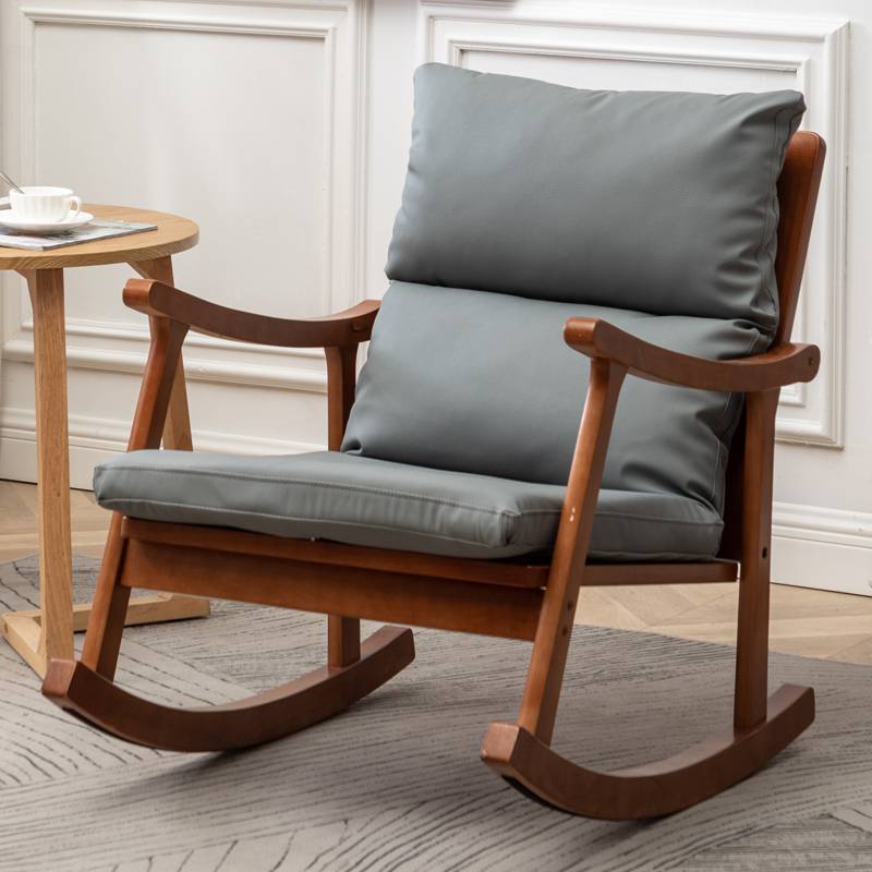Mid Century Modern Sofa Rocking Chair Lazy Rocking Chair for Home