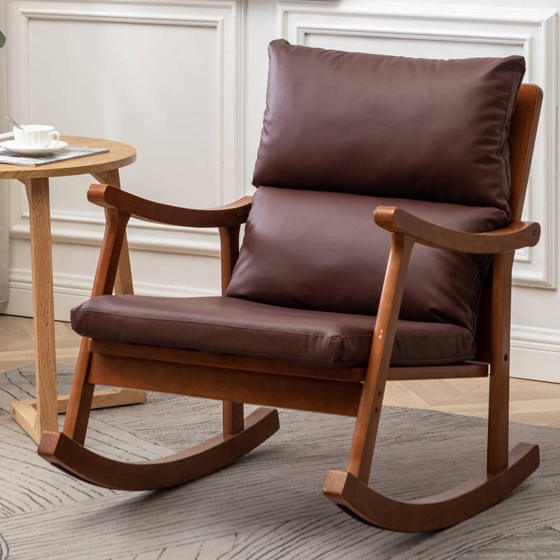 Mid Century Modern Sofa Rocking Chair Lazy Rocking Chair for Home