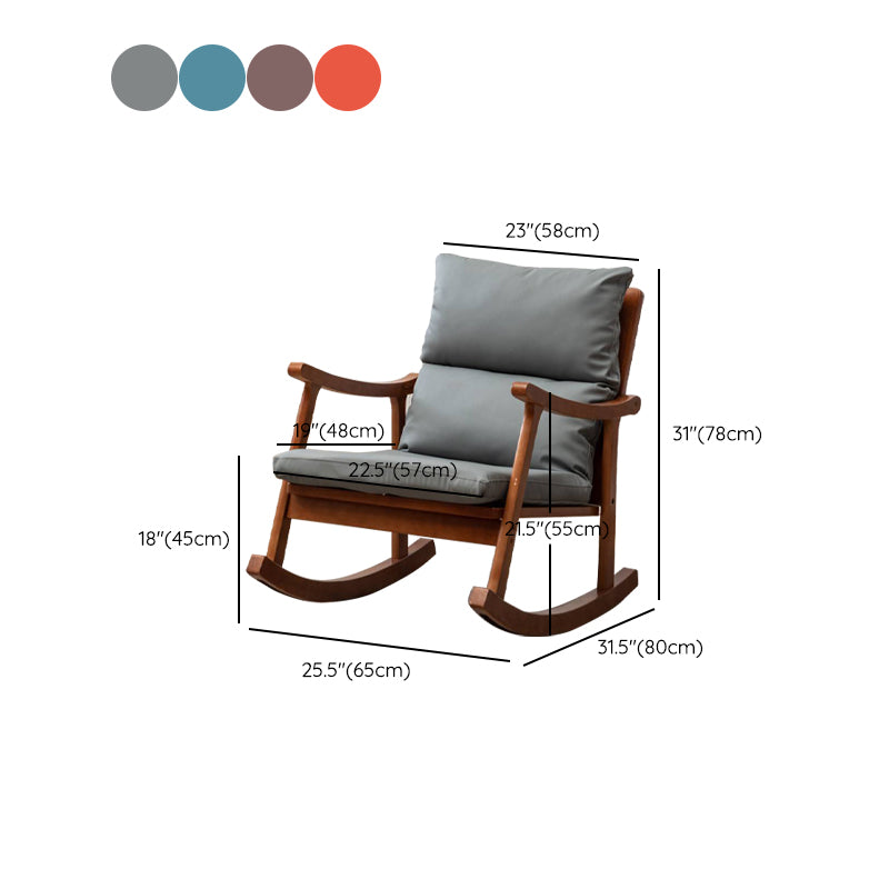 Mid Century Modern Sofa Rocking Chair Lazy Rocking Chair for Home