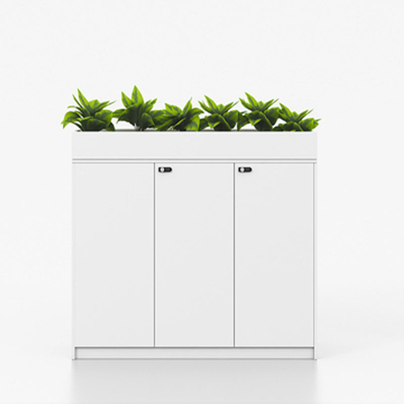 Modern Lateral Storage Filing Cabinet Wooden File Cabinet with Lock