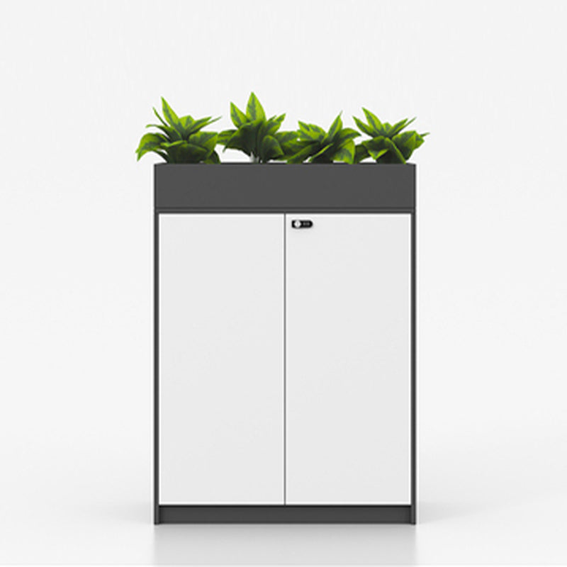 Modern Lateral Storage Filing Cabinet Wooden File Cabinet with Lock