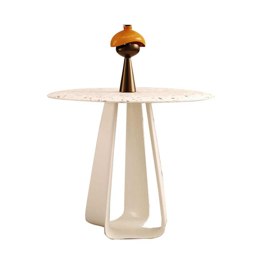 Single 1 Coffee Table 19.68" Tall Modern Round Coffee Cocktail Table