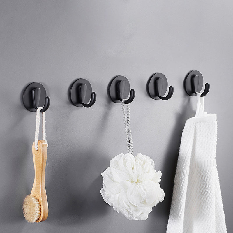 Modern bathroom Accessory as individual or as a set Matte Black Bathroom Hardware