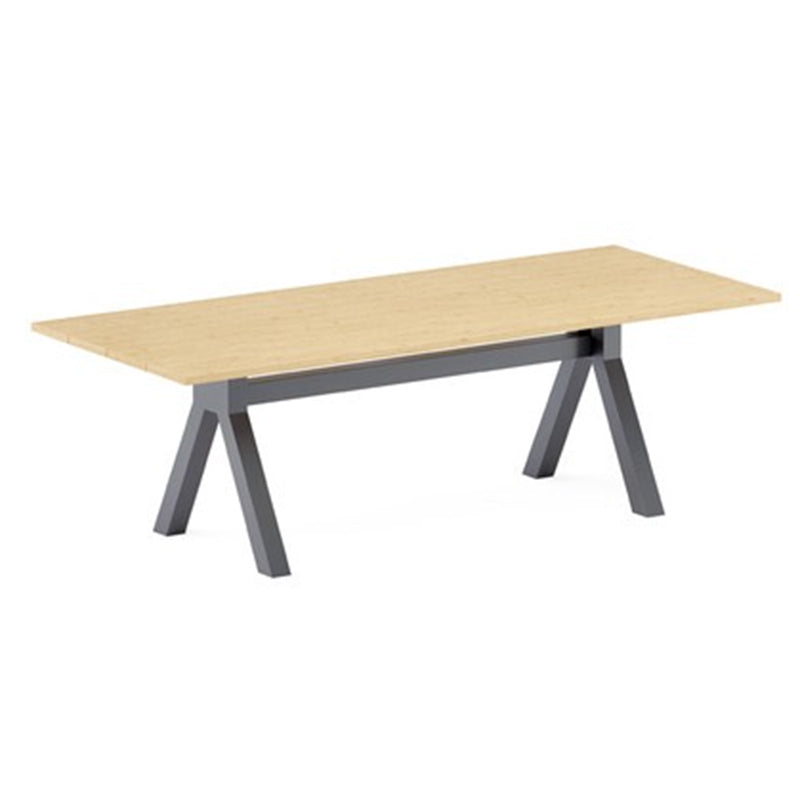 Boho Style 1/3/7 Pcs Patio Dining Table Set Wood Dining Table Set