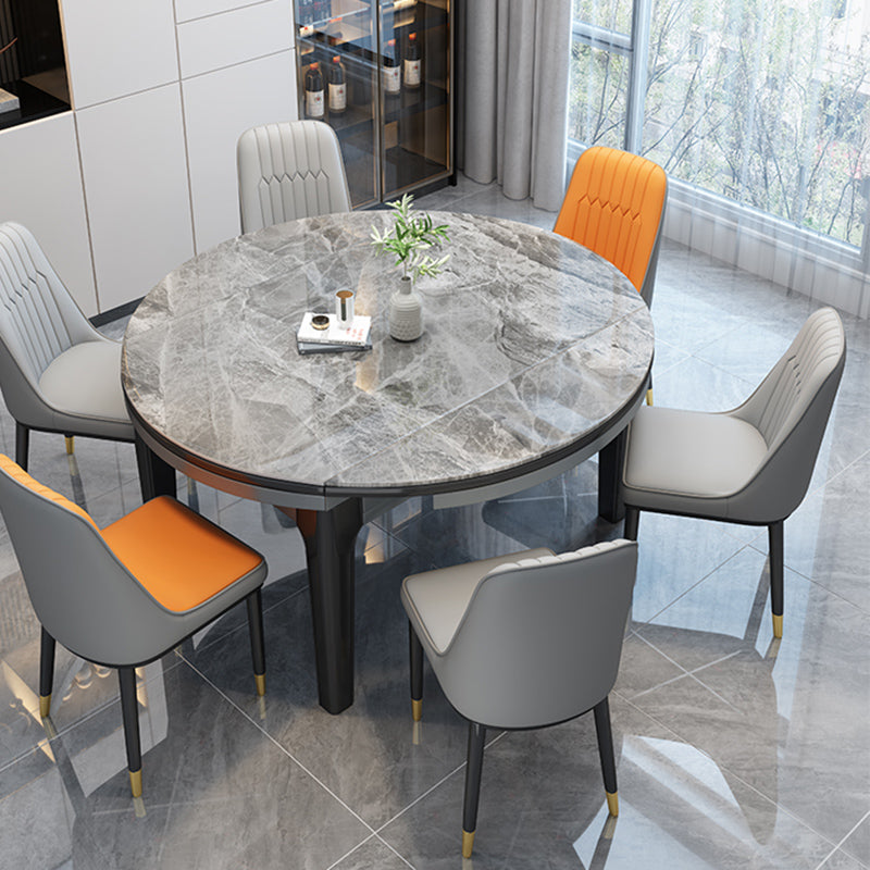 Modern Style Dining Table Rubberwood Legs Dinner Table for Living Room