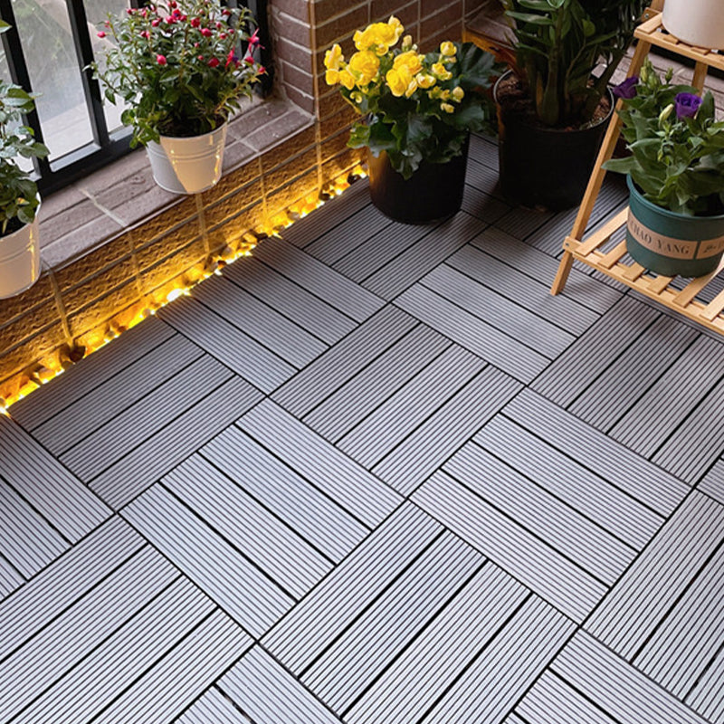 Anti-corrosion Wood Flooring Modern Style Square Outdoor Wood Flooring
