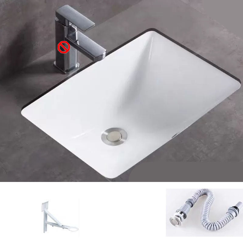 Bathroom Sink Ceramic Rod Handle Faucet Anti-spill Bathroom Sink