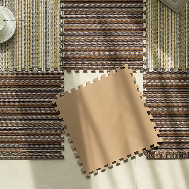 Living Room Carpet Tiles Interlocking Square Stain Resistant Carpet Tiles