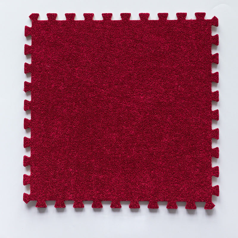 Modern Carpet Tiles Square Interlocking Stain Resistant Carpet Tiles
