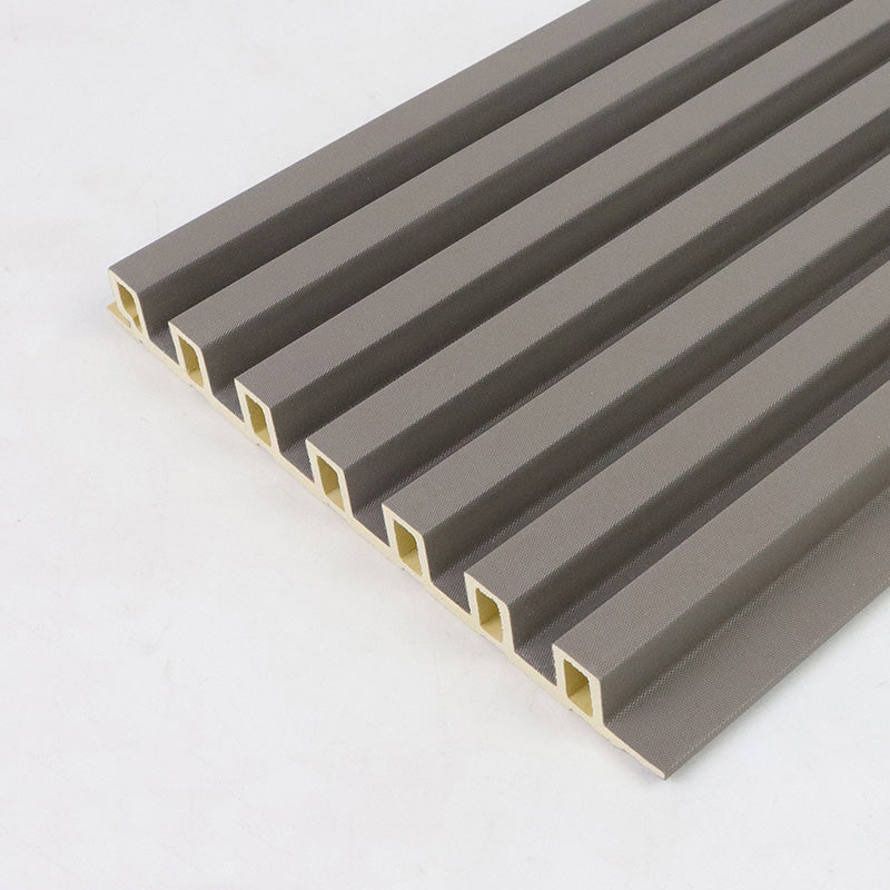 Modern Wood Paneling Smooth Wall Interior Wood Water Proof Plank Set of 10