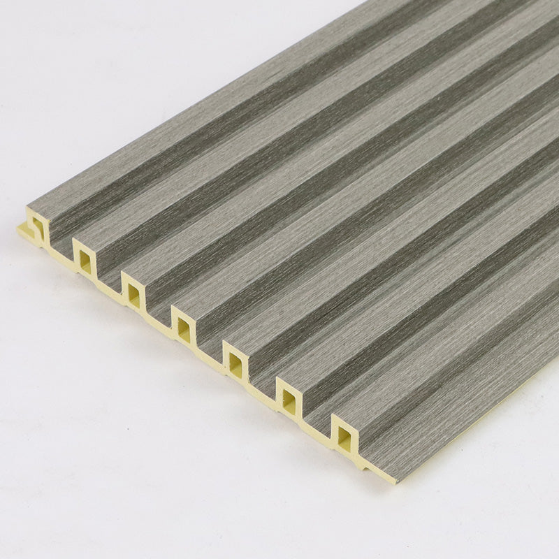 Modern Wood Paneling Smooth Wall Interior Wood Water Proof Plank Set of 10