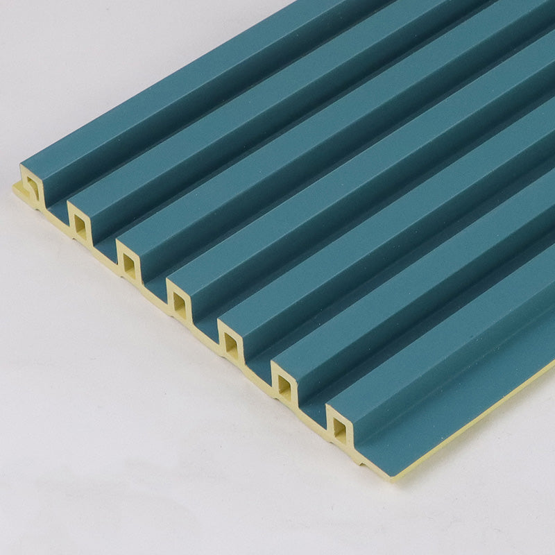 Modern Wood Paneling Smooth Wall Interior Wood Water Proof Plank Set of 10