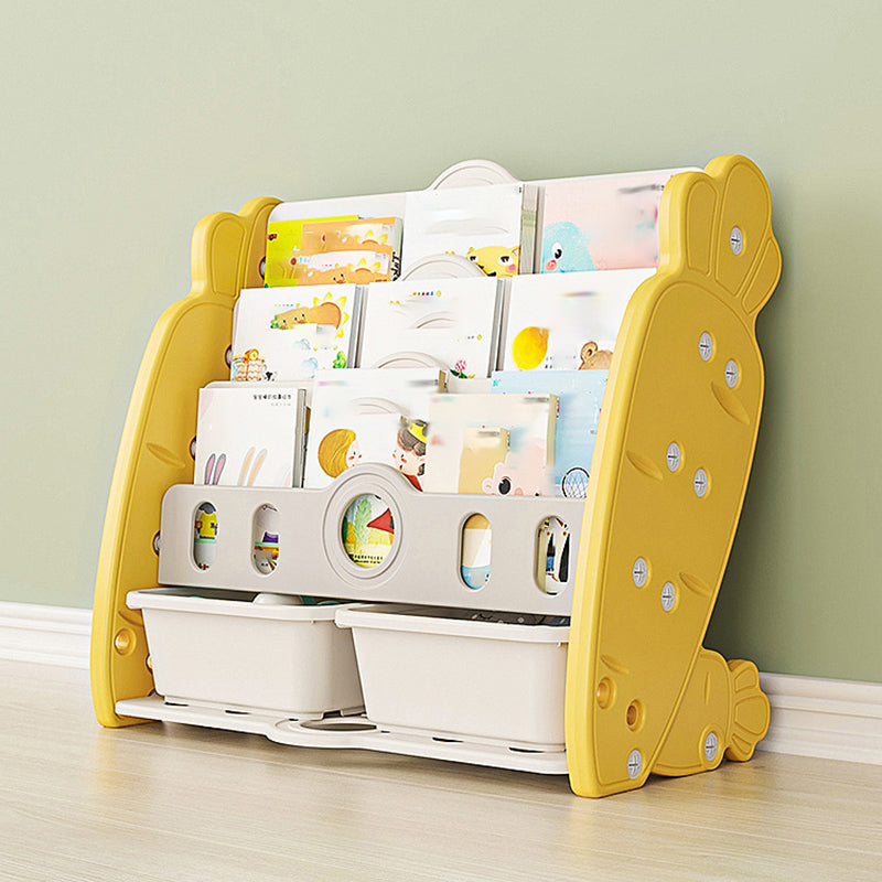Scandinavian Children's Bookshelf Closed Back Freestanding Book Display
